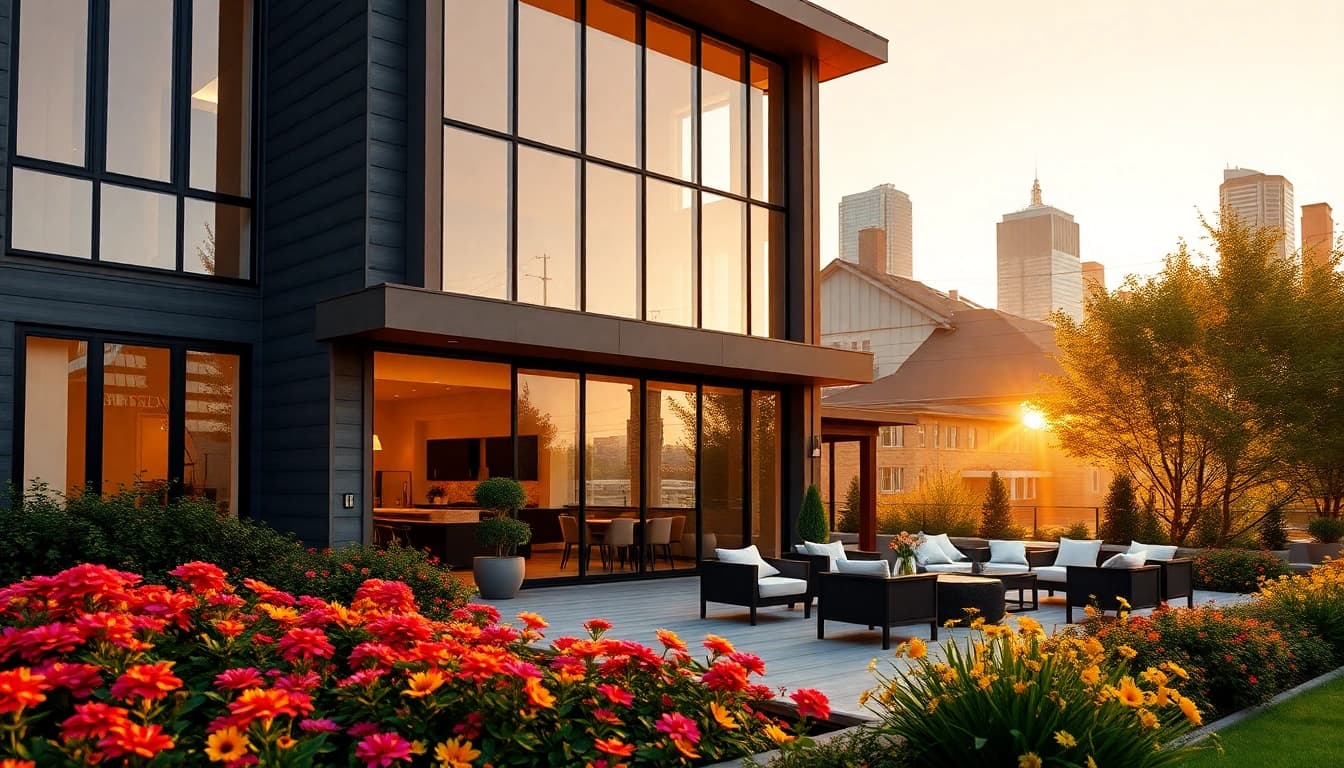 Luxury home architect Boston showcases stunning modern architecture in a picturesque urban setting.