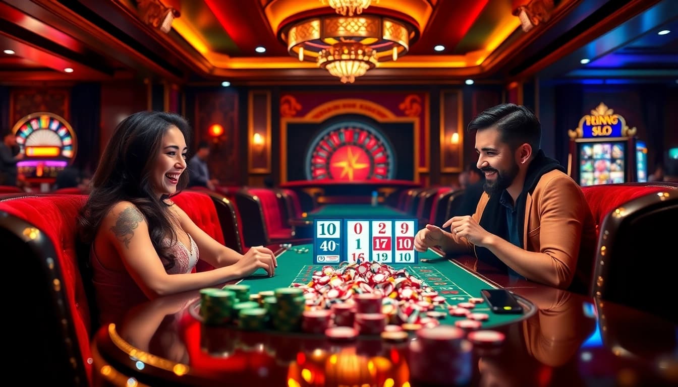 Spin the reels on the slot demo scatter hitam machine for thrilling wins at the casino.