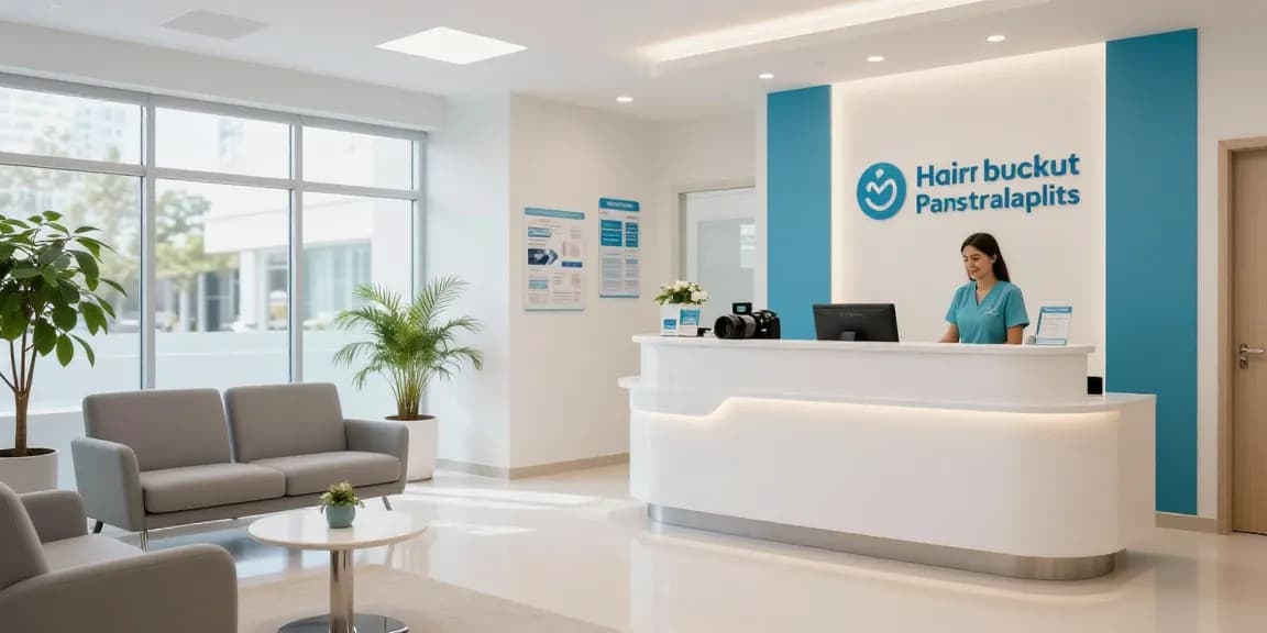 Hair transplant turkey consultation at a modern healthcare clinic with experienced professionals.