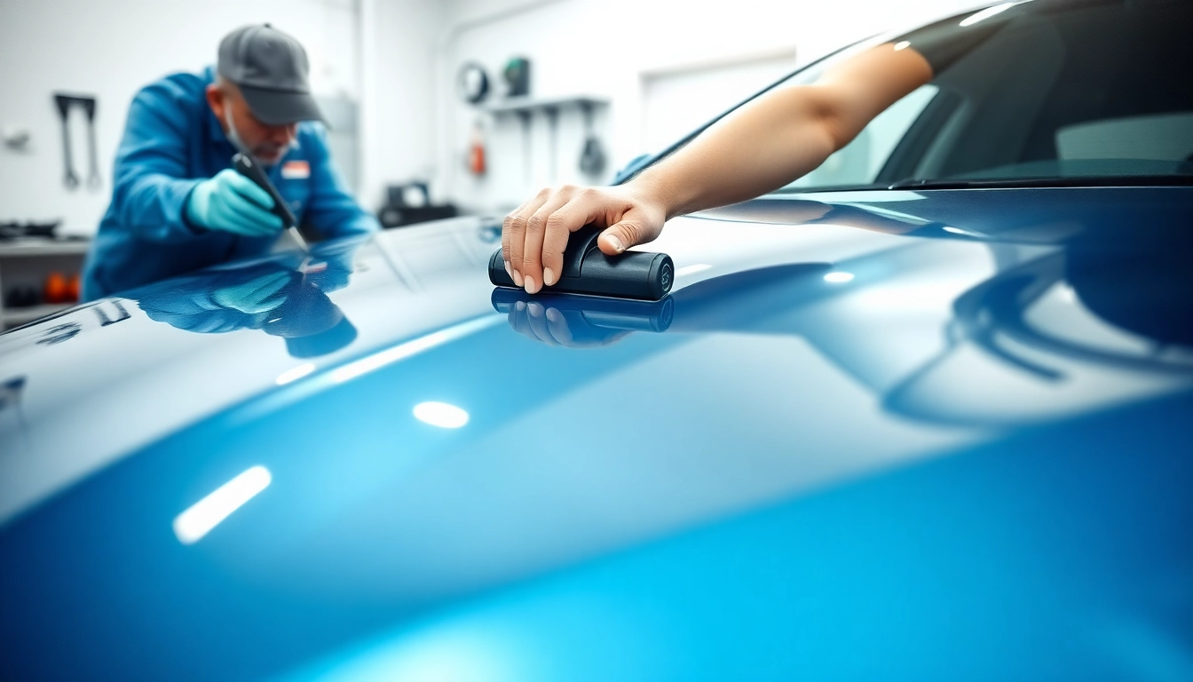 Install ceramic coating near me for a durable, high-gloss finish on your vehicle.