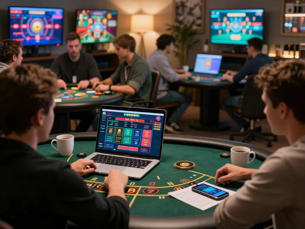 Players experiencing engaging gameplay at SC88's online casino, highlighting strategic betting