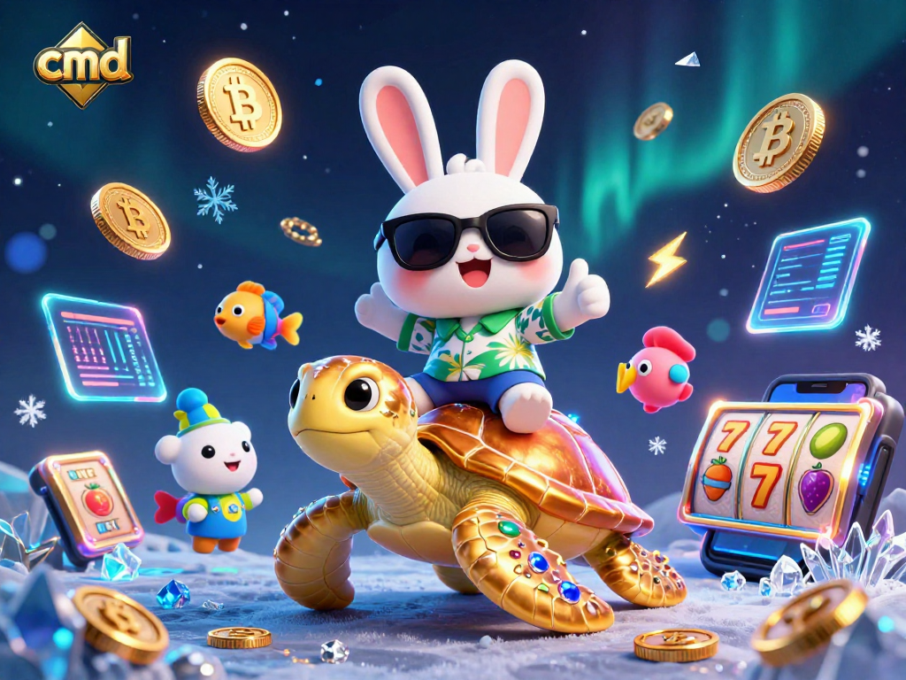Engage with cmd while exploring the fun of slots with a lucky rabbit and golden sea turtle.