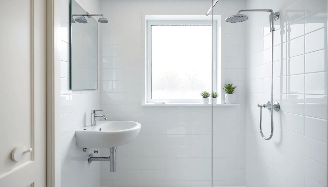 Transform your space with a stylish small bathroom remodel showcasing elegant fixtures and modern design.
