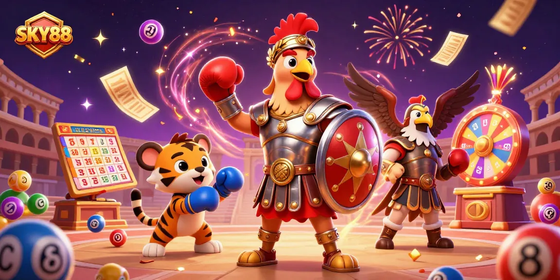 Experience thrilling gameplay at SKY88 with vibrant lottery games and dynamic casino elements!