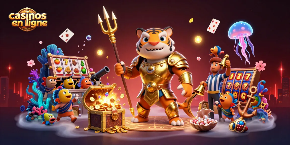 Engagez-vous avec les casinos en ligne à travers une aventure palpitante mettant en vedette un requin-tigre en armure.