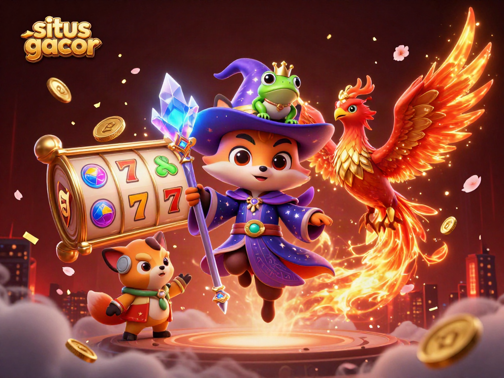 Experience the thrilling moment with situs gacor slot reels and mystical characters, promising exciting wins!