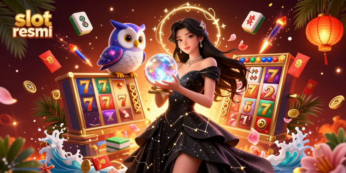Rasakan sensasi slot resmi dengan visual yang hidup menangkap gulungan berputar dan simbol keberuntungan.