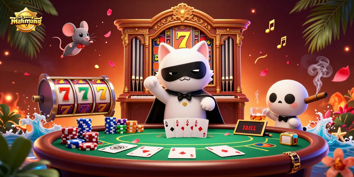 Experience thrilling slot gacor mahjong action with vibrant characters and dynamic gaming elements.