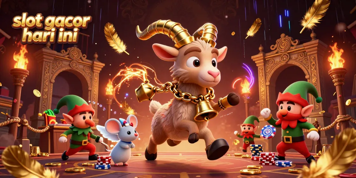 Menangkan jackpot dengan slot gacor hari ini dalam kasino yang meriah dan unik.