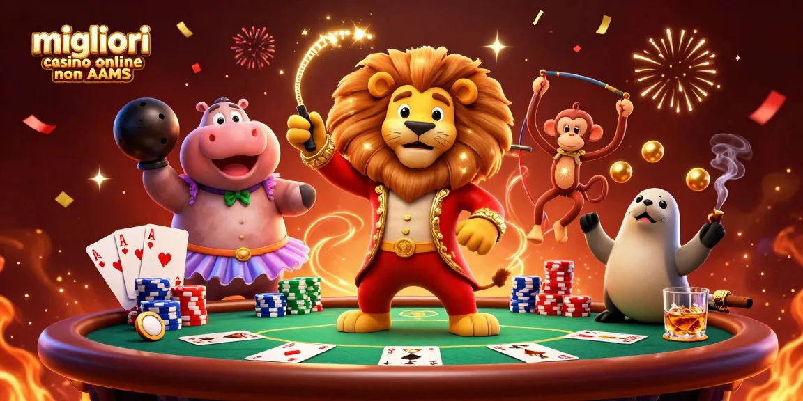 Vivi un'azione mozzafiato nei migliori casino online non AAMS con scene vivaci ed elementi di gioco entusiasmanti.