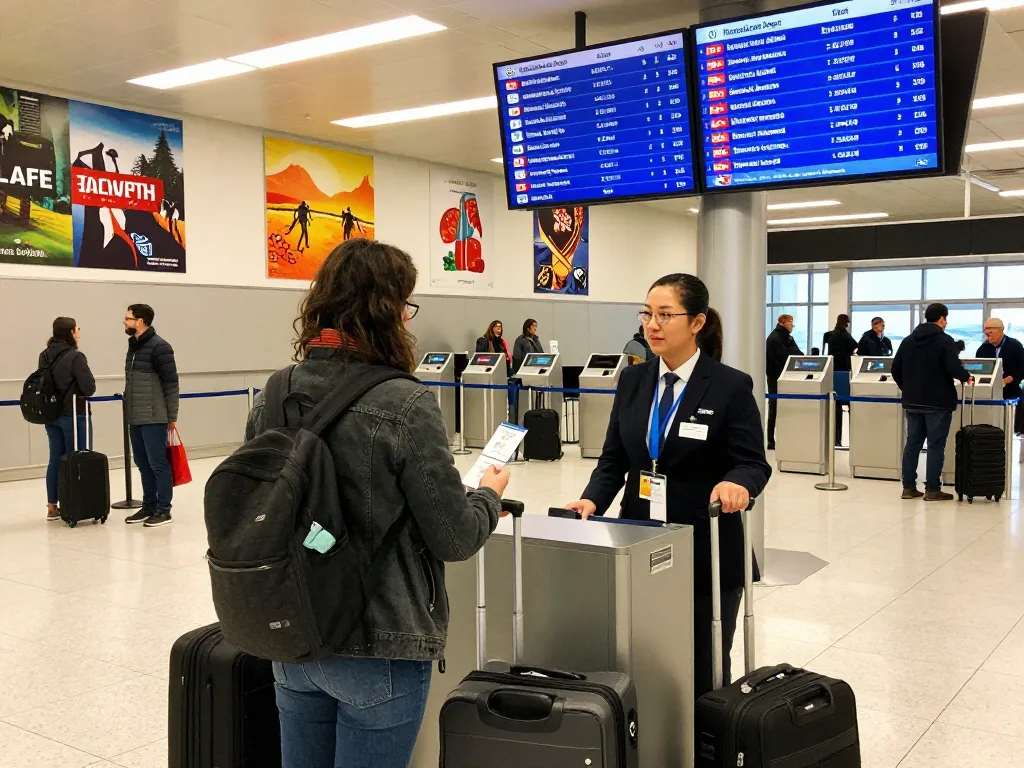 Birmingham Airport from Halifax: Traveler preparing for journey at Halifax Stanfield Airport.