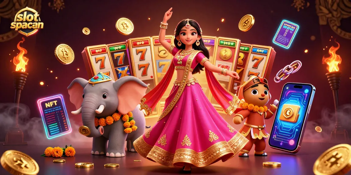 Spin the slot spaceman reels for fun and excitement with vibrant casino elements surrounding characters.