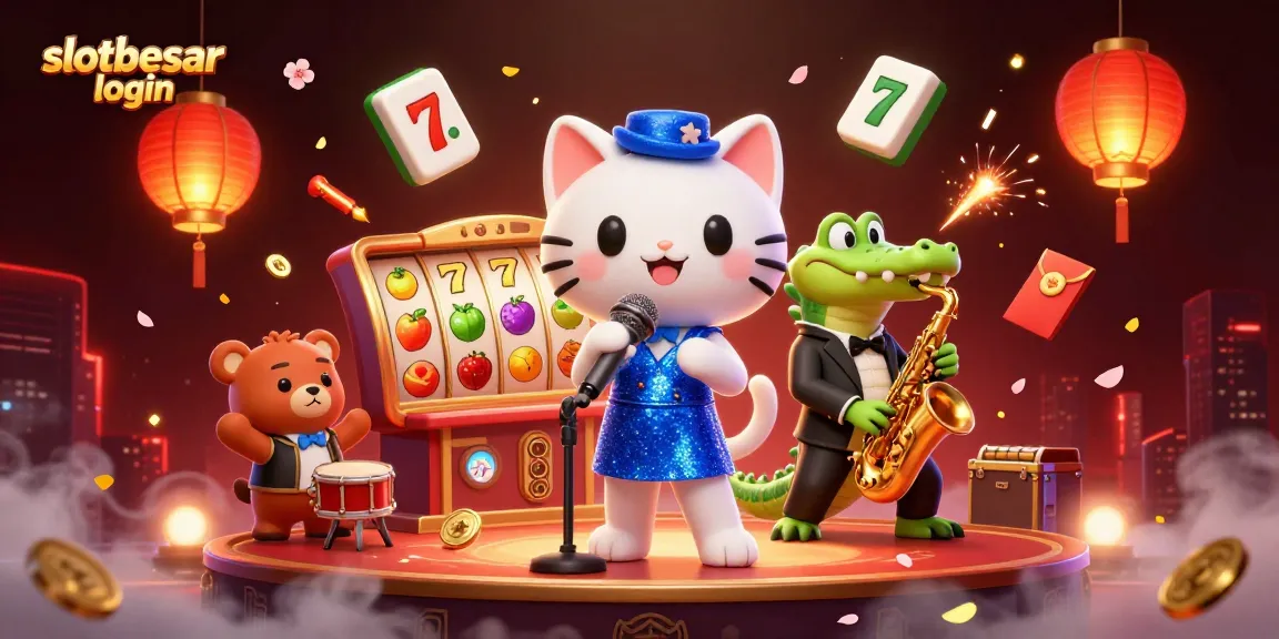 Engage with slotbesar login to win at exciting online casino games filled with vibrant animated characters.