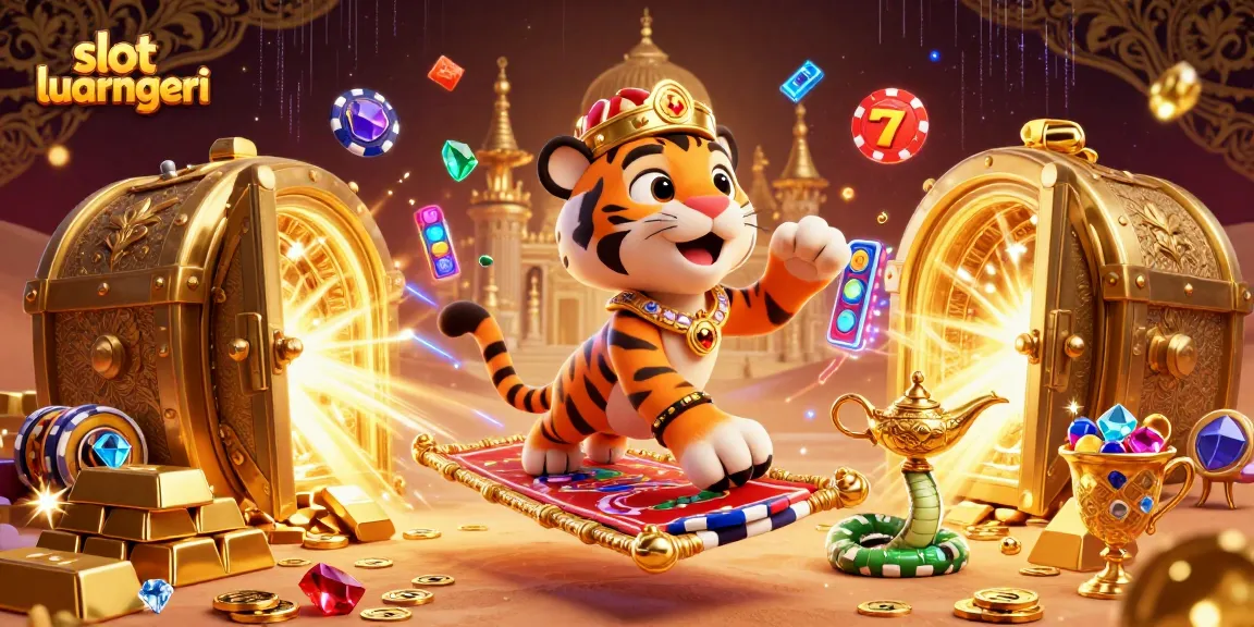Experience the thrill of slot luar negeri with enchanting treasures and vibrant casino elements.