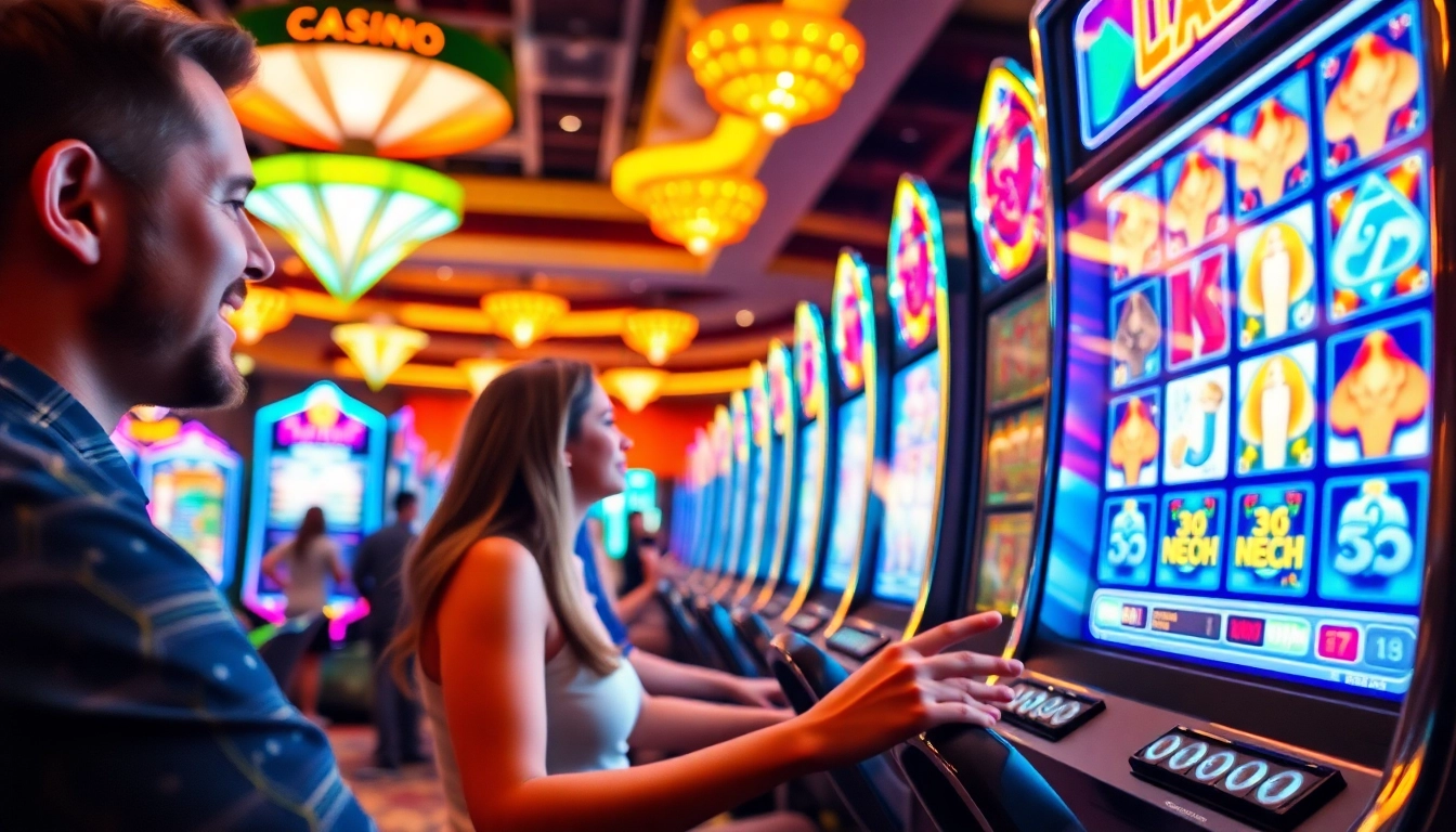 Menangkan permainan kasino bbni4d dengan slot cerah dan pemain yang bersemangat.