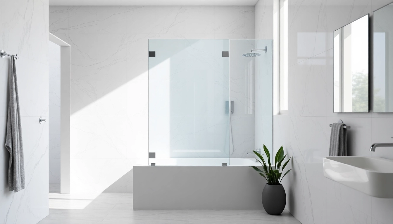Install shower screens semi frameless for a stylish and elegant bathroom upgrade featuring modern designs.