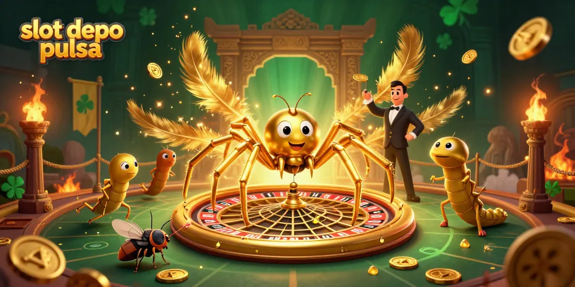 Permainan slot depo pulsa yang menarik dengan karakter 3D, menawarkan peluang menang besar.