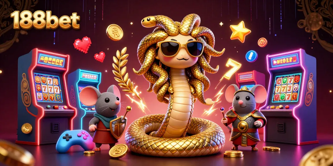 Experience the exciting gaming world of 188bet with vibrant characters and enticing casino elements.