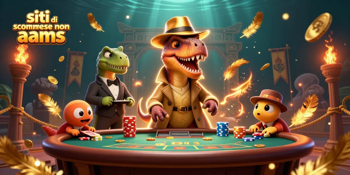 Scommettere nei siti di scommesse non AAMS con un velociraptor al tavolo di blackjack