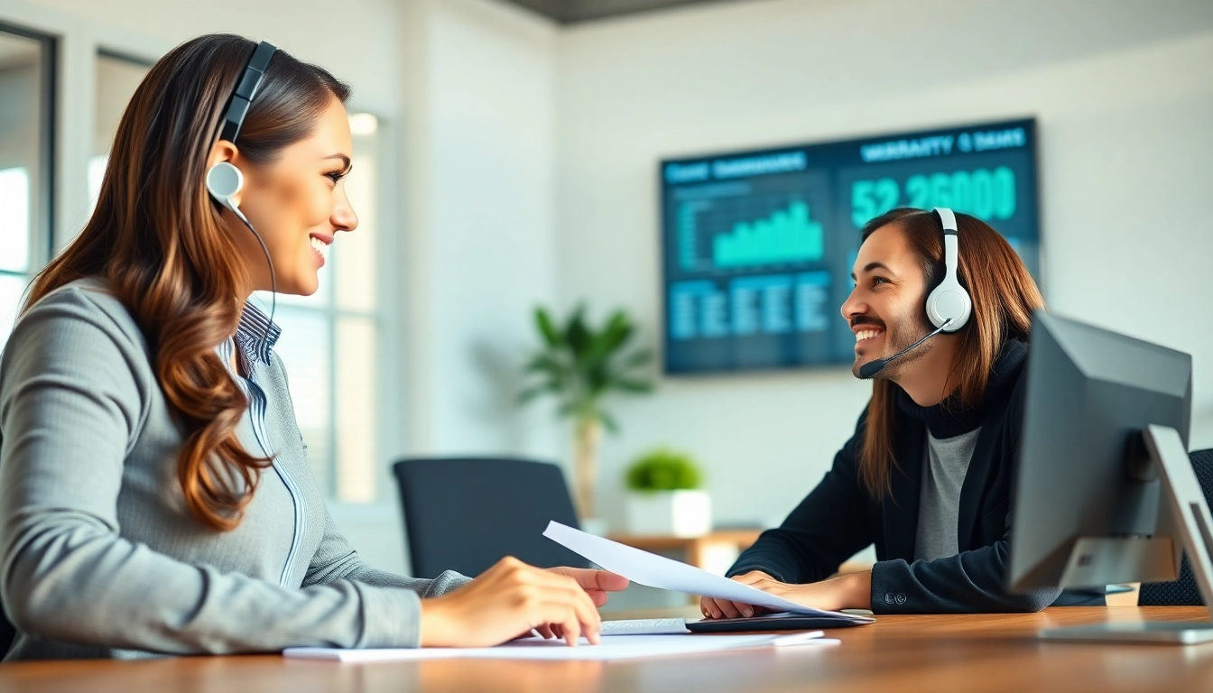 Teamwork at an extended warranty company illustrates exceptional customer service.