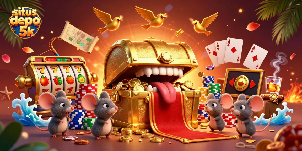 Memenangkan hadiah di situs depo 5k dengan slot yang mudah dan menguntungkan.