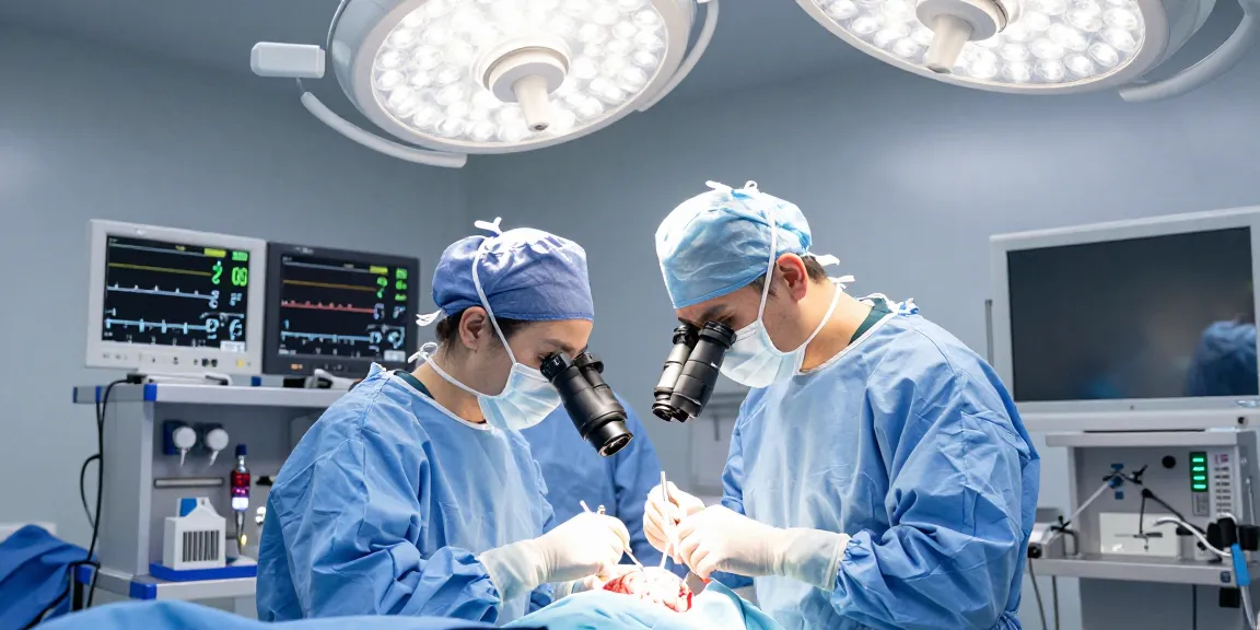 Brain surgery focusing on precision and expertise, highlighting the importance of beyin ameliyatı.
