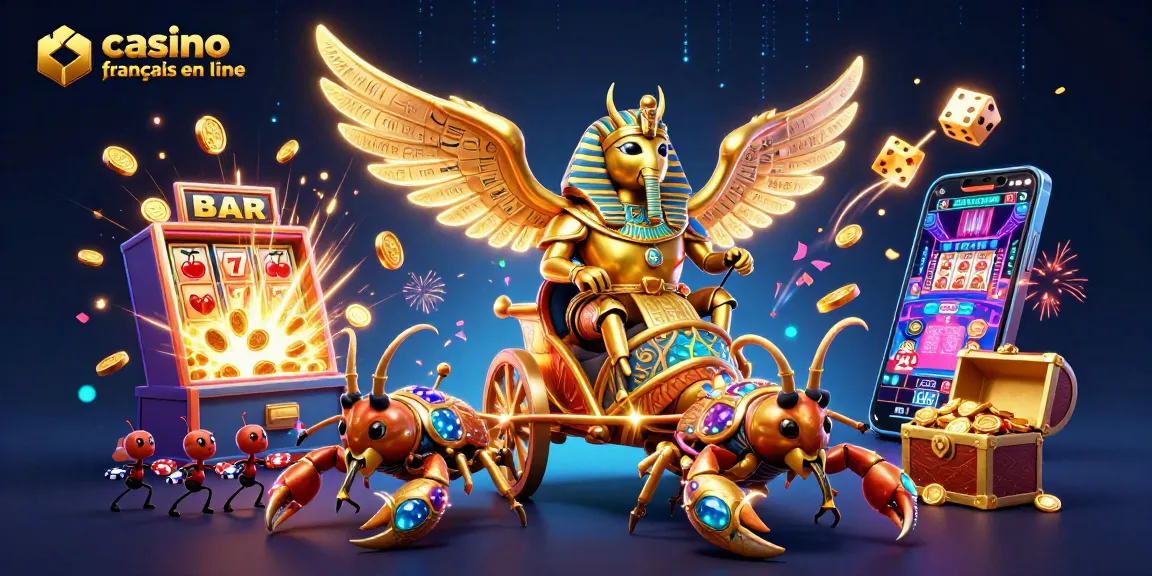 Jouez au casino francais en ligne avec une expérience luxueuse illustrée en 3D.