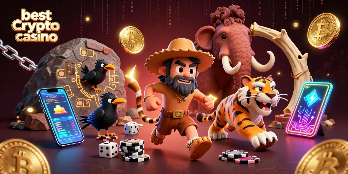 Jouez au meilleur crypto casino avec des personnages animés et des éléments de jeu captivants.