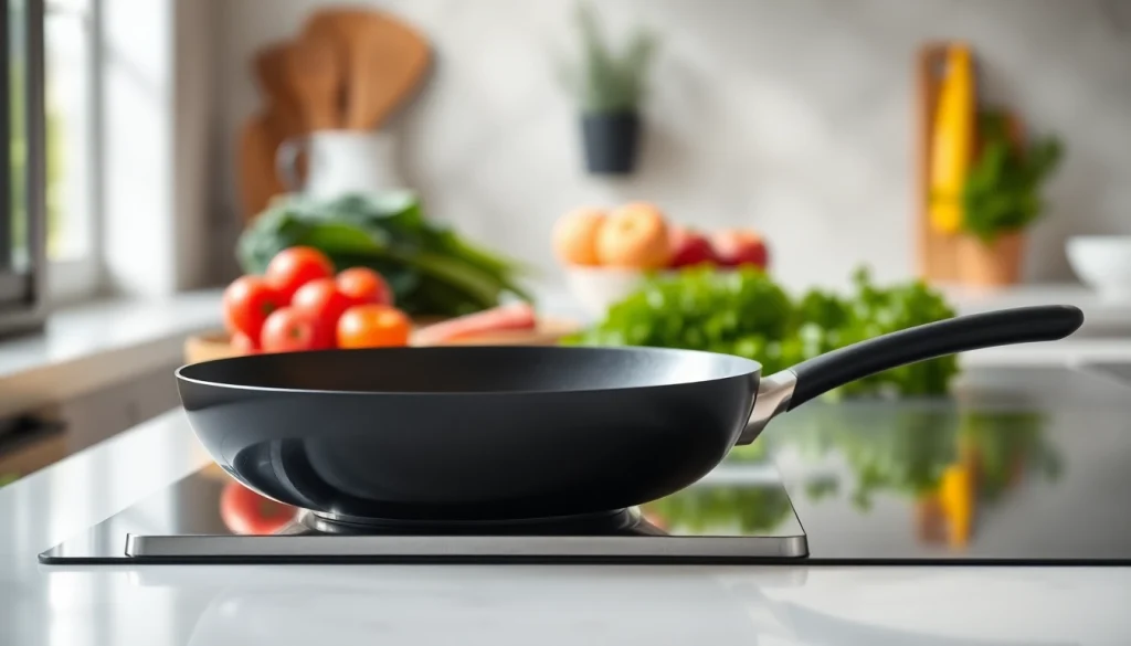 Cooking delicious meals in the best nonstick pan NZ with fresh ingredients.