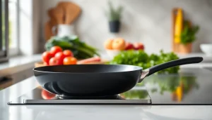 Cooking delicious meals in the best nonstick pan NZ with fresh ingredients.