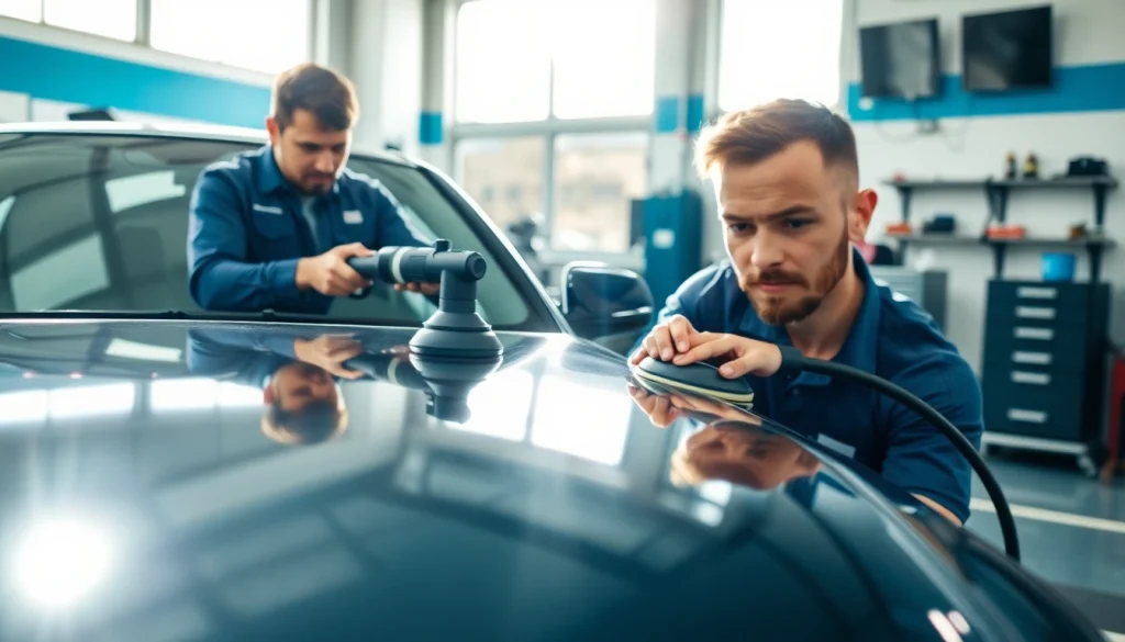 Experience the best car detailing Chattanooga TN with expert car care in a professional garage.