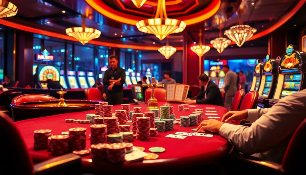 Experience the thrill of gambling on the hidden wiki search engine with vibrant casino visuals.