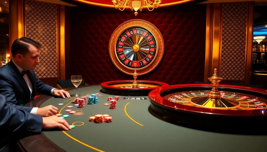 Experience the thrill of good88 with intense poker action and vibrant casino atmosphere.